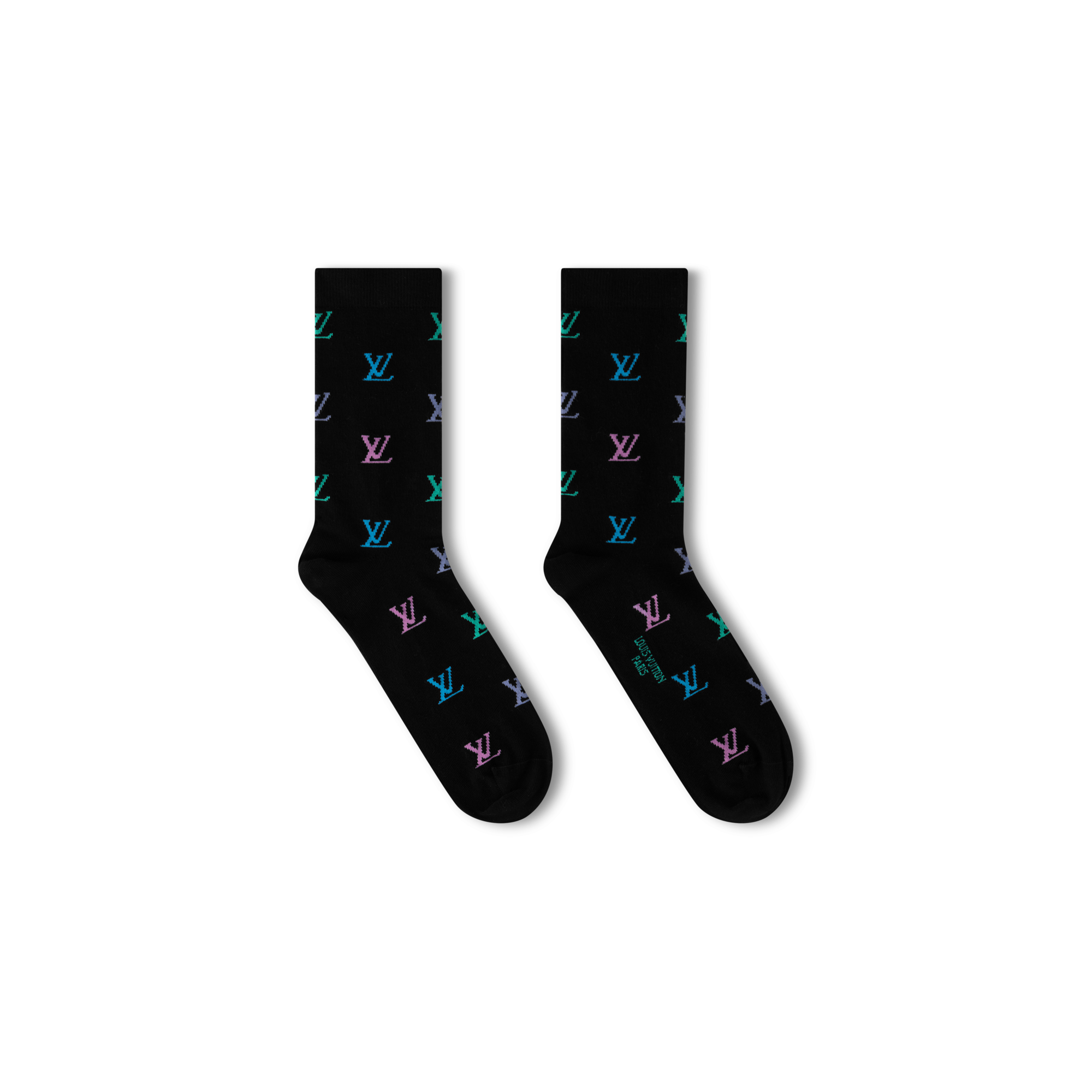 LV Blason Shading Socks S00 - Men - Accessories | LOUIS VUITTON ®